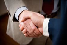 Image of handshake.