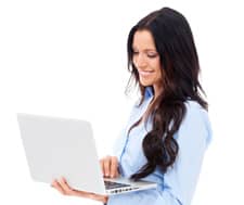 Image of woman with laptop.