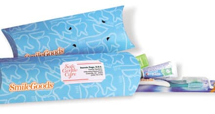 Practicon Now Offers SmileGoods Pillow Paks