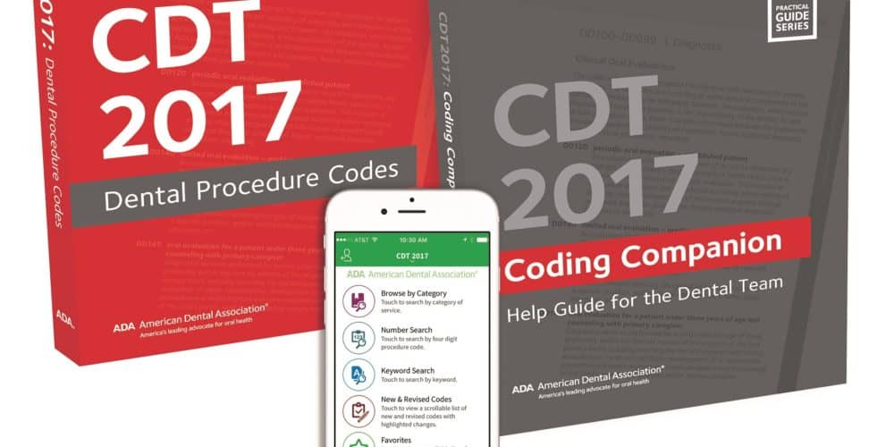 ADA Releases CDT 2017 Dental Procedure Codes Orthodontic Products