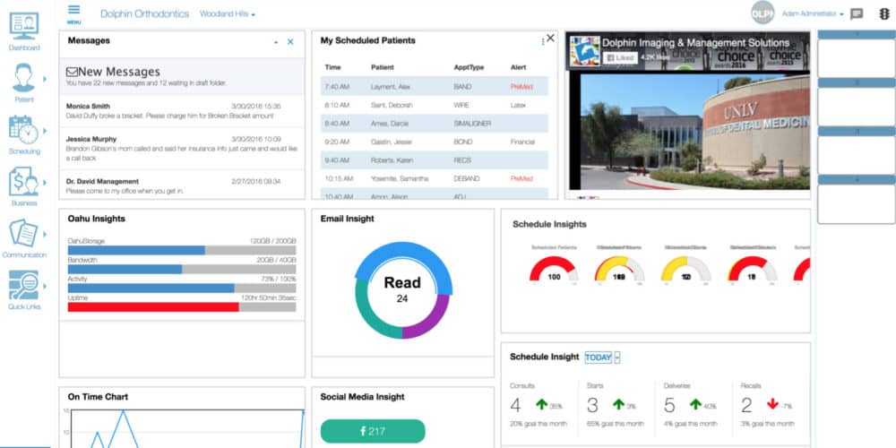 New Dolphin BrowserBased  App for Orthodontic Offices