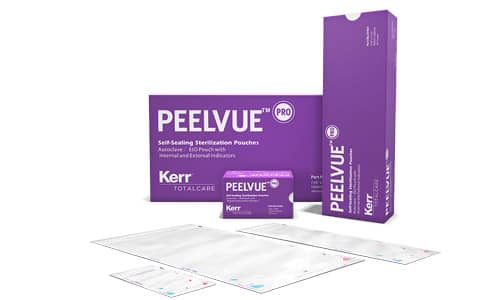 KaVo Kerr Releases PeelVue PRO Self-Sealing Sterilization Pouches