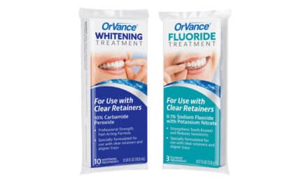 New OrVance Whitening and Fluoride Products Leverage Clear Retainers and Aligner Trays as Delivery Device