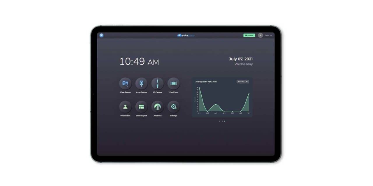 SOTA Imaging Launches Cloud-Based Dental Imaging Software
