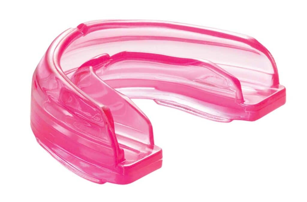 Shock Doctor mouthguard pink