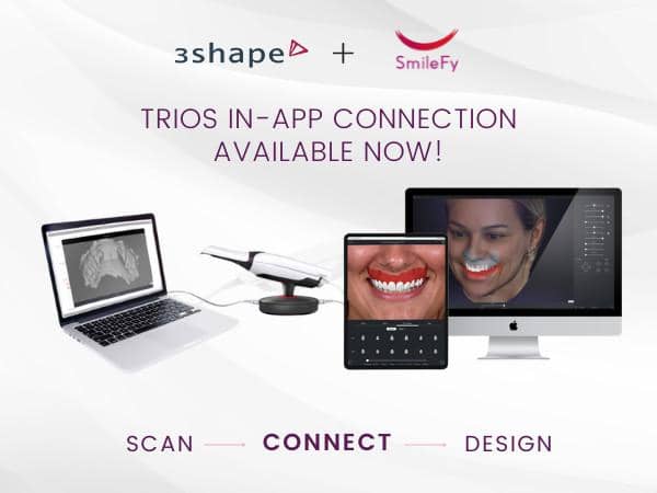 Partnership Allows TRIOS to Connect with SmileFy App