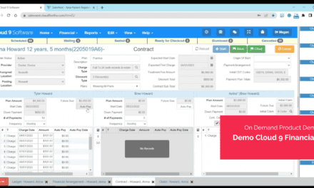 Cloud 9 Financials Offers Seamless Integration Between Your Ledger, Contracts, and Claims!