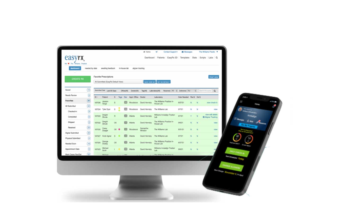 EasyRx Integrates With In Hand Dental Remote Monitoring App