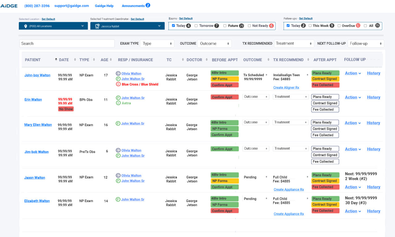 Gaidge Announces New Patient Tracker Module
