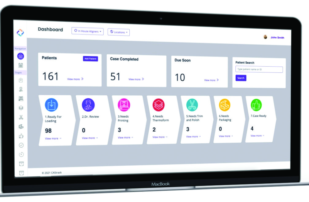 CAStrack aligner track and manage software