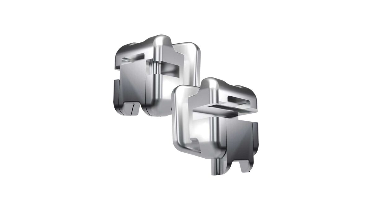 klowen custom braces in Mission Viejo, California  SHN Orthodontics KLOwen Custom Brackets  Metal