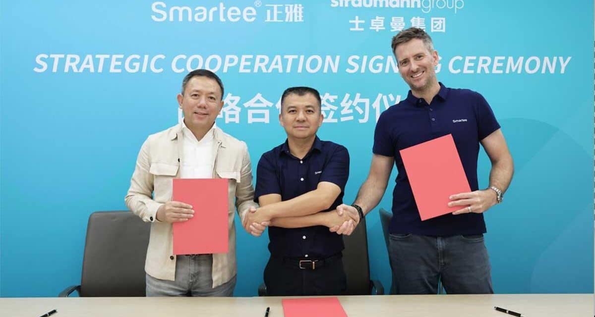 Smartee, Straumann Partner to Expand Clear Aligner Technologies