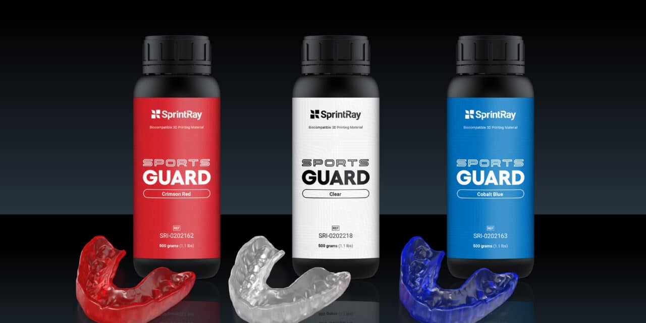 SprintRay Previews New Materials for Orthodontic and Protective Workflows
