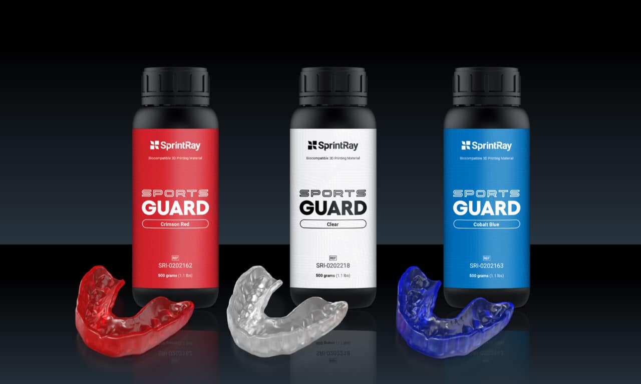 SprintRay Previews New Materials for Orthodontic and Protective Workflows
